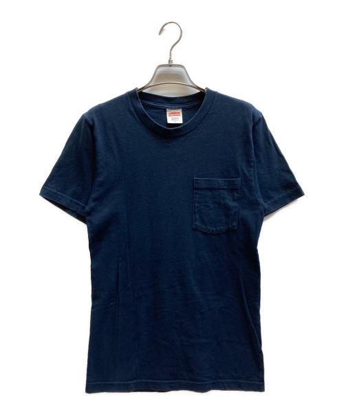 SUPREME（シュプリーム）Supreme (シュプリーム) ANTI-HERO LOGO POKET TEE ネイビー サイズ:Sの古着・服飾アイテム