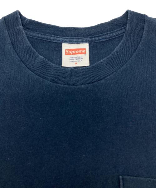 SUPREME（シュプリーム）Supreme (シュプリーム) ANTI-HERO LOGO POKET TEE ネイビー サイズ:Sの古着・服飾アイテム