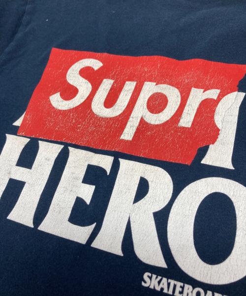 SUPREME（シュプリーム）Supreme (シュプリーム) ANTI-HERO LOGO POKET TEE ネイビー サイズ:Sの古着・服飾アイテム