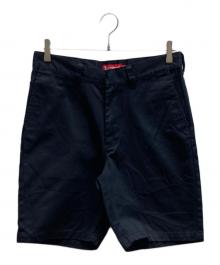 SUPREME（シュプリーム）の古着「ワークハーフパンツ」｜ブラック