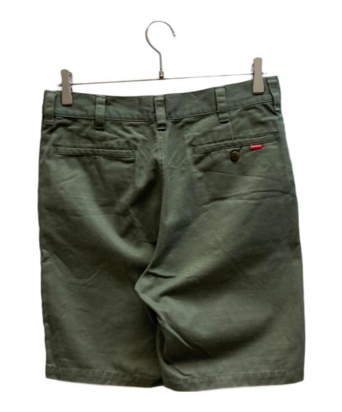 SUPREME（シュプリーム）Supreme (シュプリーム) ワークハーフパンツ グリーン サイズ:W30の古着・服飾アイテム