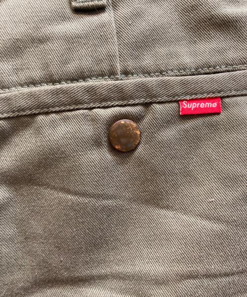 SUPREME（シュプリーム）Supreme (シュプリーム) ワークハーフパンツ グリーン サイズ:W30の古着・服飾アイテム