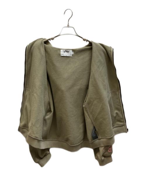 Life Is Unfair（ライフ イズ アンフェア）Life Is Unfair (ライフ イズ アンフェア) ジップパーカー グリーン サイズ:Lの古着・服飾アイテム