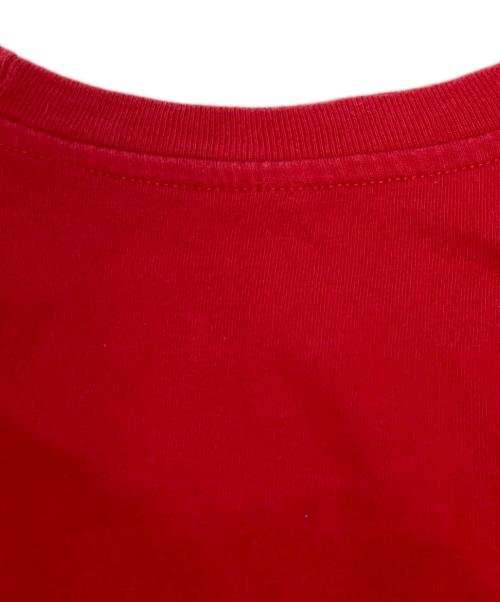 THE NORTH FACE（ザ ノース フェイス）THE NORTH FACE (ザ ノース フェイス) Supreme (シュプリーム) Printed Pocket Tee レッド サイズ:Mの古着・服飾アイテム
