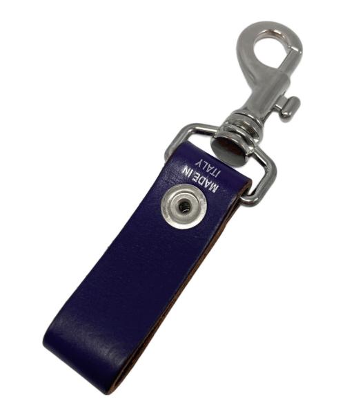SUPREME（シュプリーム）Supreme (シュプリーム) Leather Key Loop ネイビーの古着・服飾アイテム