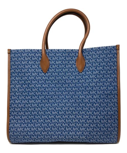 MICHAEL KORS（マイケルコース）MICHAEL KORS (マイケルコース) トートバッグ インディゴの古着・服飾アイテム