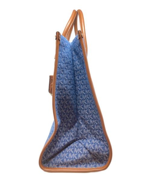 MICHAEL KORS（マイケルコース）MICHAEL KORS (マイケルコース) トートバッグ インディゴの古着・服飾アイテム