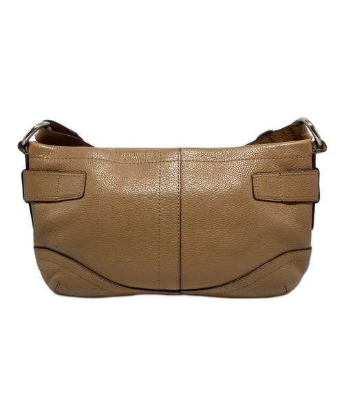 COACH（コーチ）COACH (コーチ) イースト ウェスト ダッフル ショルダーバッグ ベージュの古着・服飾アイテム