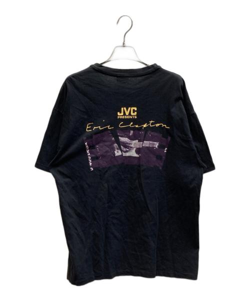 Hanes（ヘインズ）Hanes (ヘインズ) Eric ClaptonプリントTシャツ ブラック サイズ:XL/TG(46-48)の古着・服飾アイテム
