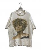 Hanesヘインズ）の古着「Taylor SwiftプリントTシャツ」｜ホワイト