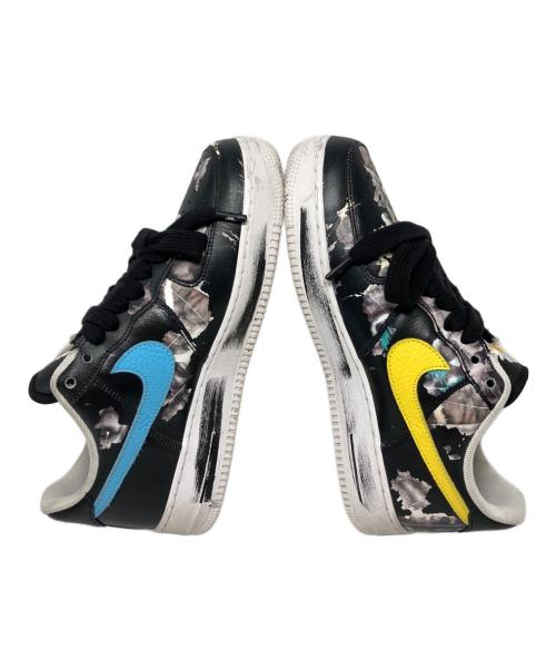 NIKE（ナイキ）NIKE (ナイキ) PEACEMINUSONE (ピースマイナスワン) Air Force 1 Low '07 Para-Noise 3.0  ブラック サイズ:US10の古着・服飾アイテム