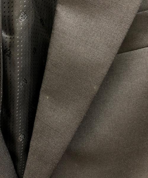 ALEXANDER McQUEEN（アレキサンダーマックイーン）ALEXANDER McQUEEN (アレキサンダーマックイーン) ウールモヘヤ 2Bセットアップ / 325560 QAU68 ブラック サイズ:50の古着・服飾アイテム