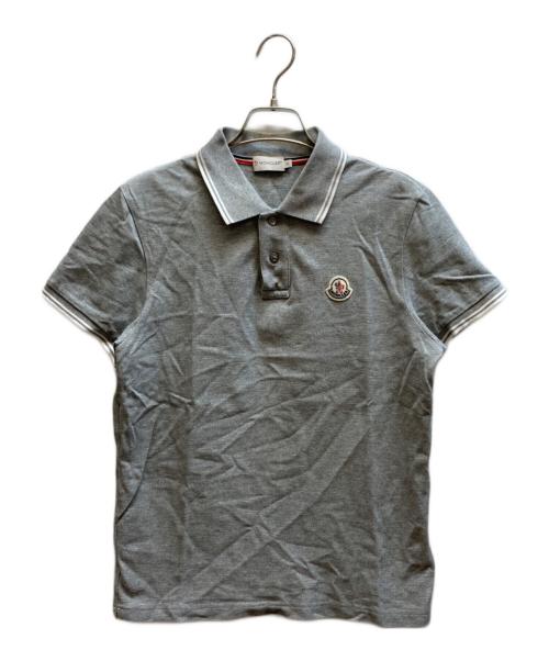 MONCLER（モンクレール）MONCLER (モンクレール) ポロシャツ / 131-091-83043-00 グレー サイズ:Sの古着・服飾アイテム
