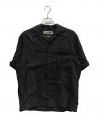 WACKO MARIA×56TATOO STUDIOワコマリア×）の古着「56TATOO STUDIO CUBA SHIRT / 56TS-WM-OC02」｜ブラック