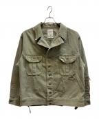 BOWWOWバウワウ）の古着「M41 HBT JK」｜オリーブ