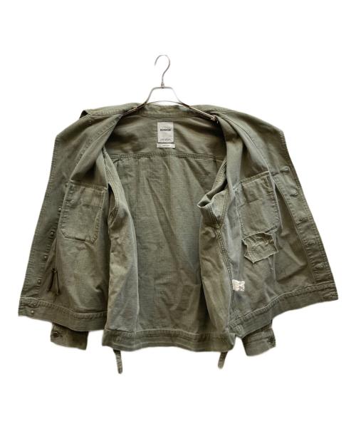 BOWWOW（バウワウ）BOWWOW (バウワウ) M41 HBT JK オリーブ サイズ:XLの古着・服飾アイテム