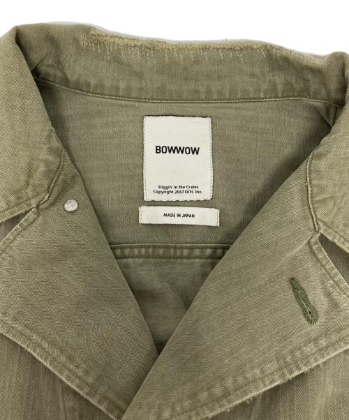 BOWWOW（バウワウ）BOWWOW (バウワウ) M41 HBT JK オリーブ サイズ:XLの古着・服飾アイテム
