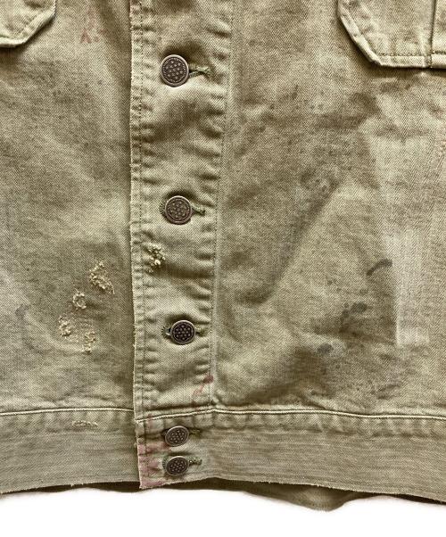 BOWWOW（バウワウ）BOWWOW (バウワウ) M41 HBT JK オリーブ サイズ:XLの古着・服飾アイテム