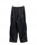 UMBRO×Lui'sアンブロ×ルイス）の古着「ナイロントラックパンツ / LUZ5051202A0001」｜ブラック