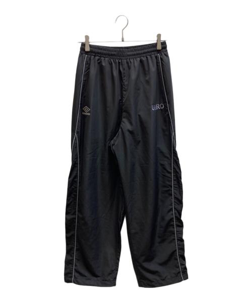 UMBRO（アンブロ）UMBRO (アンブロ) Lui's (ルイス) ナイロントラックパンツ / LUZ5051202A0001 ブラック サイズ:S 未使用品の古着・服飾アイテム