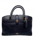 COACHコーチ）の古着「マーサーサッシェル30」｜ネイビー