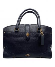 COACH（コーチ）の古着「マーサーサッシェル30」｜ネイビー