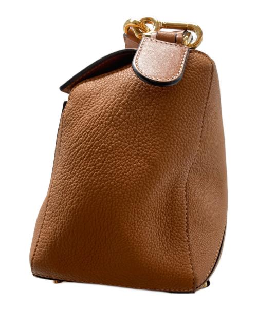 LOEWE（ロエベ）LOEWE (ロエベ) パズルエッジバッグミディアム ブラウンの古着・服飾アイテム