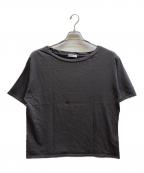 DEUXIEME CLASSEドゥーズィエム クラス）の古着「Co/R Relax Tシャツ」｜グレー