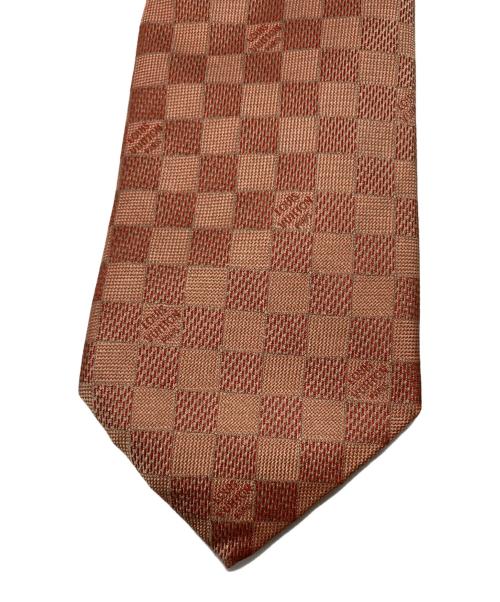 LOUIS VUITTON（ルイ ヴィトン）LOUIS VUITTON (ルイ ヴィトン) シルクネクタイ オレンジ サイズ:₋の古着・服飾アイテム