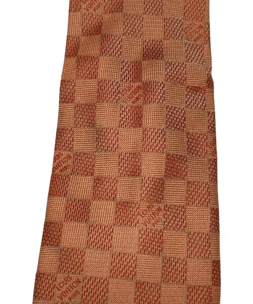LOUIS VUITTON（ルイ ヴィトン）LOUIS VUITTON (ルイ ヴィトン) シルクネクタイ オレンジ サイズ:₋の古着・服飾アイテム