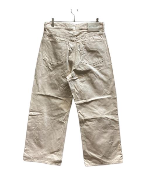 COOTIE PRODUCTIONS（クーティープロダクツ）COOTIE PRODUCTIONS (クーティープロダクツ) 12.5oz Denim 5 Pocket Square Leg Pants ホワイト サイズ:Mの古着・服飾アイテム