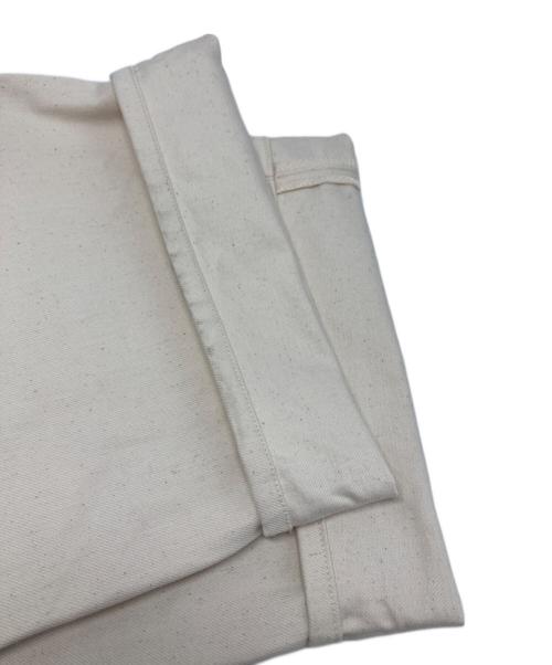 COOTIE PRODUCTIONS（クーティープロダクツ）COOTIE PRODUCTIONS (クーティープロダクツ) 12.5oz Denim 5 Pocket Square Leg Pants ホワイト サイズ:Mの古着・服飾アイテム