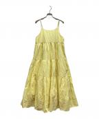 Sea Room lynnシールームリン）の古着「キャミソールワンピース / 0011580037」｜イエロー