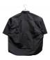 COMME des GARCONS HOMME (コムデギャルソン オム) ナイロンタッサー シャツ / HQ-B021 ブラック サイズ:L 未使用品：25000円