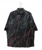 teatoraテアトラ）の古着「CARTRIDGE SHIRT S/S - HLD」｜ブラック