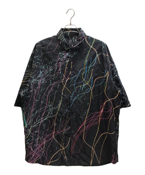 teatora（テアトラ）teatora (テアトラ) CARTRIDGE SHIRT S/S - HLD ブラック サイズ:5の古着・服飾アイテム