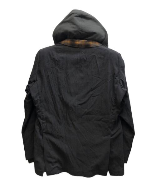 Maison MIHARA YASUHIRO（メゾン ミハラ ヤスヒロ）Maison MIHARA YASUHIRO (メゾン ミハラ ヤスヒロ) TRIPLE LAYERED BLAZER / J15JK131-0 グレー サイズ:48の古着・服飾アイテム