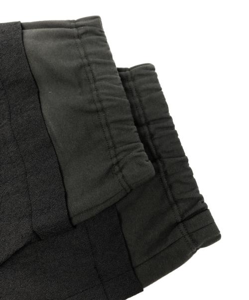 Maison MIHARA YASUHIRO（メゾン ミハラ ヤスヒロ）Maison MIHARA YASUHIRO (メゾン ミハラ ヤスヒロ) Mix Layered Wool Pants グレー サイズ:44の古着・服飾アイテム