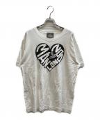 Vivienne Westwood manヴィヴィアン ウェストウッド マン）の古着「プリントTシャツ - VW-LP-79334」｜ホワイト