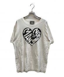 Vivienne Westwood man（ヴィヴィアン ウェストウッド マン）の古着「プリントTシャツ - VW-LP-79334」｜ホワイト