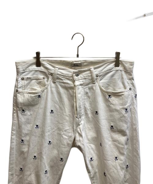 POLO RALPH LAUREN（ポロ・ラルフローレン）POLO RALPH LAUREN (ポロ・ラルフローレン) デニムパンツ ホワイト サイズ:34の古着・服飾アイテム