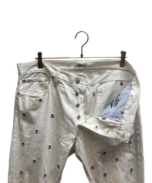 POLO RALPH LAUREN（ポロ・ラルフローレン）POLO RALPH LAUREN (ポロ・ラルフローレン) デニムパンツ ホワイト サイズ:34の古着・服飾アイテム