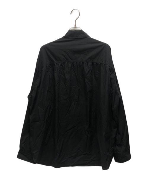 YDOT（ワイドット）YDOT (ワイドット) ライトウェイトハーフジップシャツ / YU81703 ブラック サイズ:Lの古着・服飾アイテム