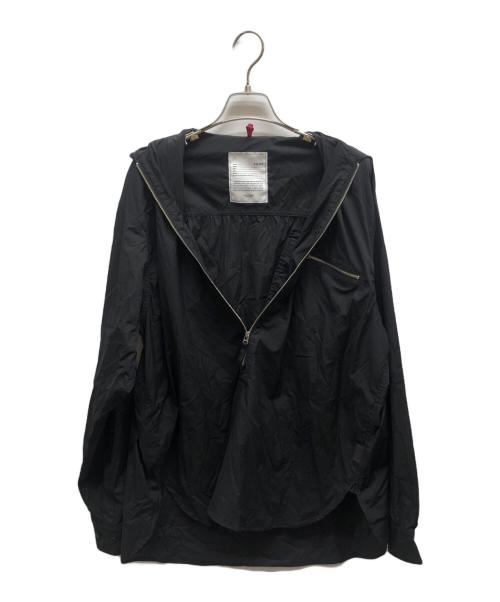 YDOT（ワイドット）YDOT (ワイドット) ライトウェイトハーフジップシャツ / YU81703 ブラック サイズ:Lの古着・服飾アイテム