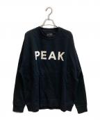 Snow peak×JOURNAL STANDARDスノーピーク×ジャーナルスタンダード）の古着「クルーネックスウェット」｜ブラック
