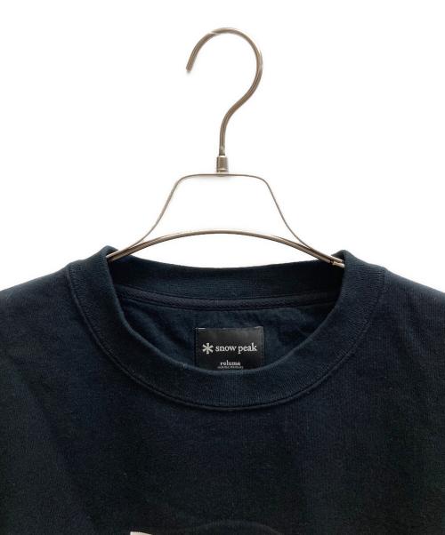 Snow peak（スノーピーク）Snow peak (スノーピーク) JOURNAL STANDARD (ジャーナルスタンダード) クルーネックスウェット ブラック サイズ:Lの古着・服飾アイテム