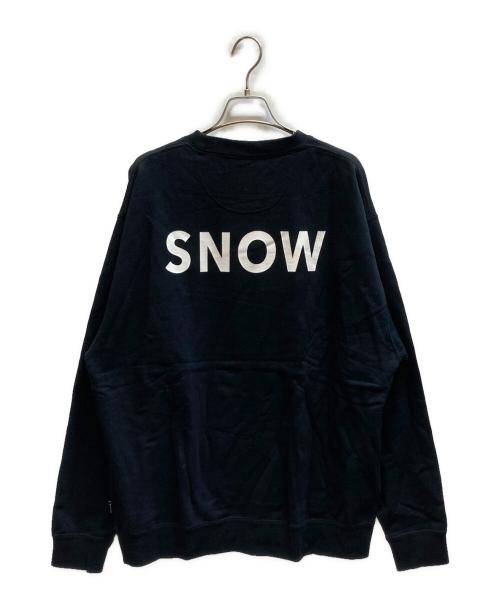Snow peak（スノーピーク）Snow peak (スノーピーク) JOURNAL STANDARD (ジャーナルスタンダード) クルーネックスウェット ブラック サイズ:Lの古着・服飾アイテム