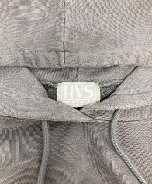 HVS（エイチブイエス）HVS (エイチブイエス) KANYE WESTプリントフーディー グレー サイズ:2XLの古着・服飾アイテム