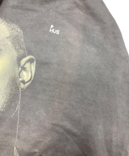 HVS（エイチブイエス）HVS (エイチブイエス) KANYE WESTプリントフーディー グレー サイズ:2XLの古着・服飾アイテム