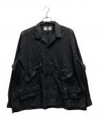 F/CE.エフシーイー）の古着「15D NYLON RIPSTOP SHIRT」｜ブラック
